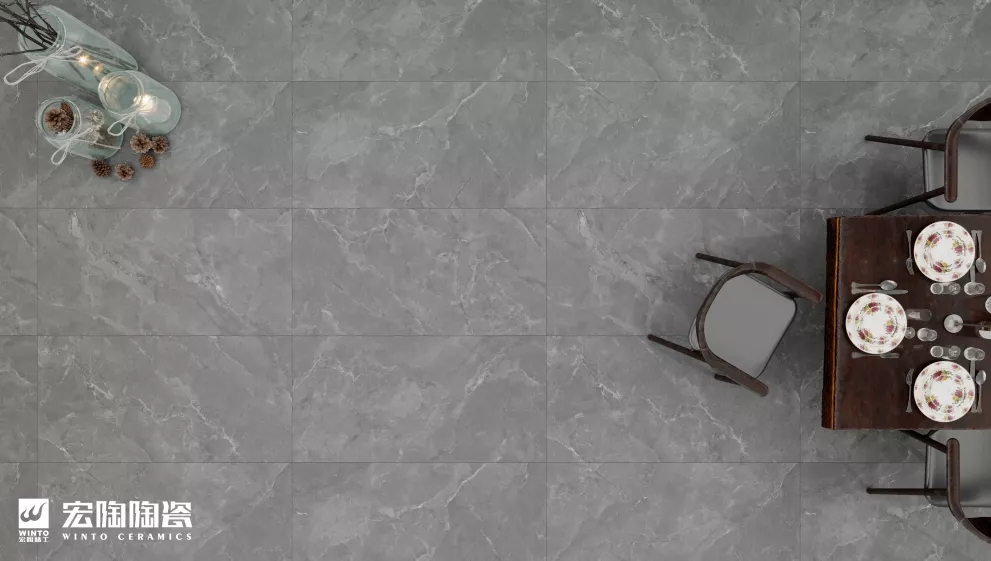 伟德BETVLCTOR1946始于英国大板TPGMW157038（潘多拉灰）瓷砖地砖效果图