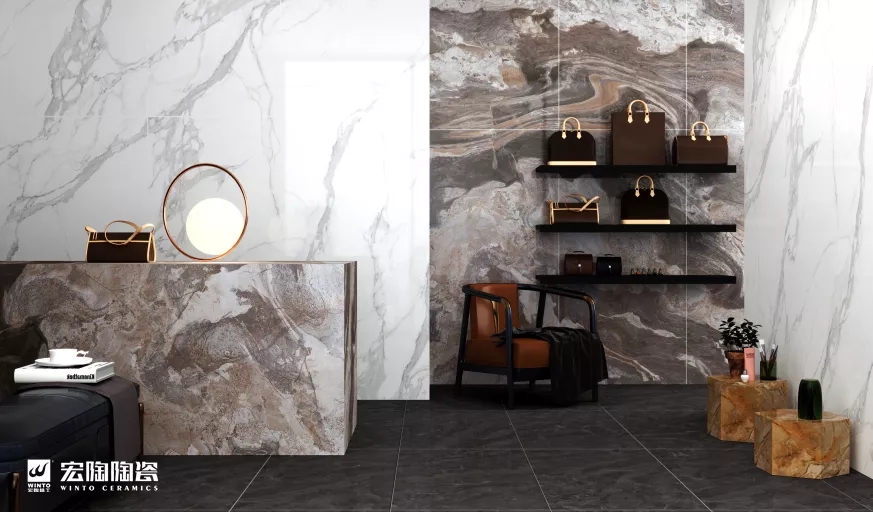 伟德BETVLCTOR1946始于英国大板白瓷砖和地砖装修效果图