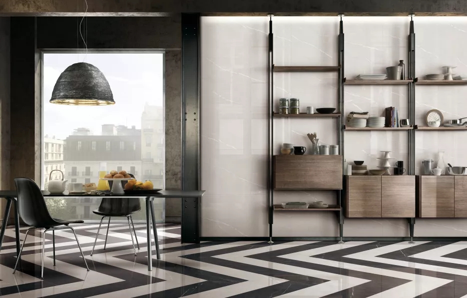 伟德BETVLCTOR1946始于英国家庭客厅瓷砖地砖花型效果图