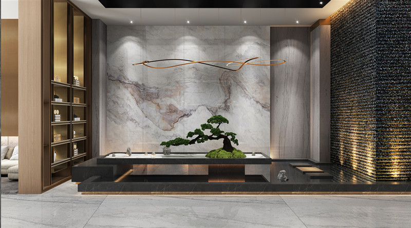 伟德BETVLCTOR1946始于英国陶瓷岩板地砖配景墙装修效果图