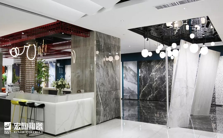 伟德BETVLCTOR1946始于英国陶瓷品牌岩板展厅