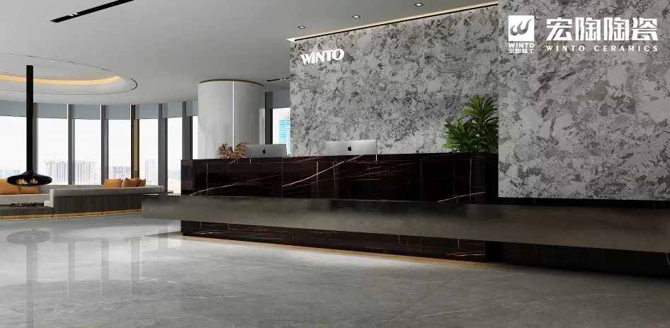 伟德BETVLCTOR1946始于英国卡梅尼灰地砖装修效果图