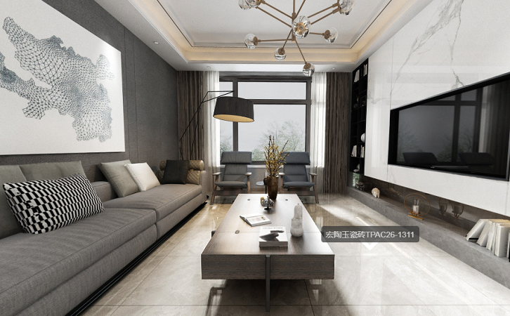 伟德BETVLCTOR1946加里奥玉瓷砖地砖装建成效图