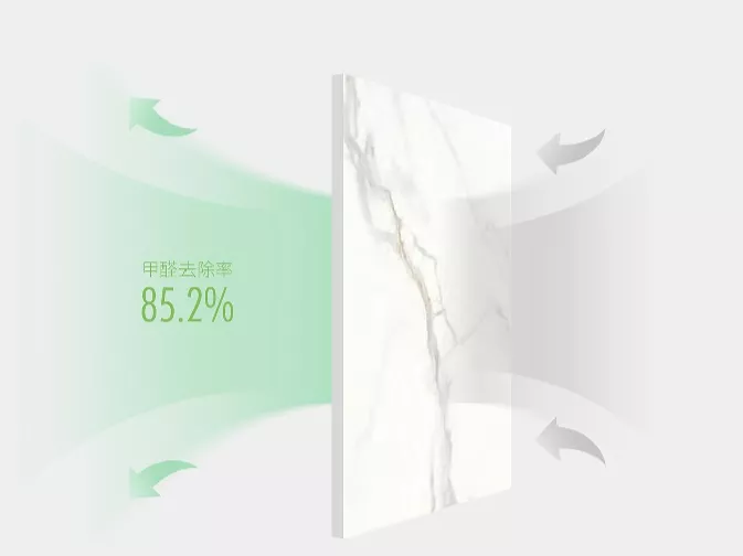  据中国修建装饰协会宣布针对北京、广州、南京等都会新装住宅空气质量的抽检报告显示：甲醛平均超标率为70%至80%，其中，检测最高值凌驾国家标准的4.2倍。伟德BETVLCTOR1946始于英国地砖聚焦消耗者痛点，研发出货真价实的光波降解甲醛瓷砖——康健净界砖，周全高效解决甲醛污染的问题。