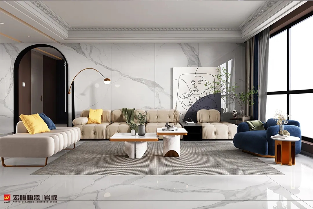 伟德BETVLCTOR1946始于英国岩板6-TPG2680A017ABCD+TPG157272装修效果图片