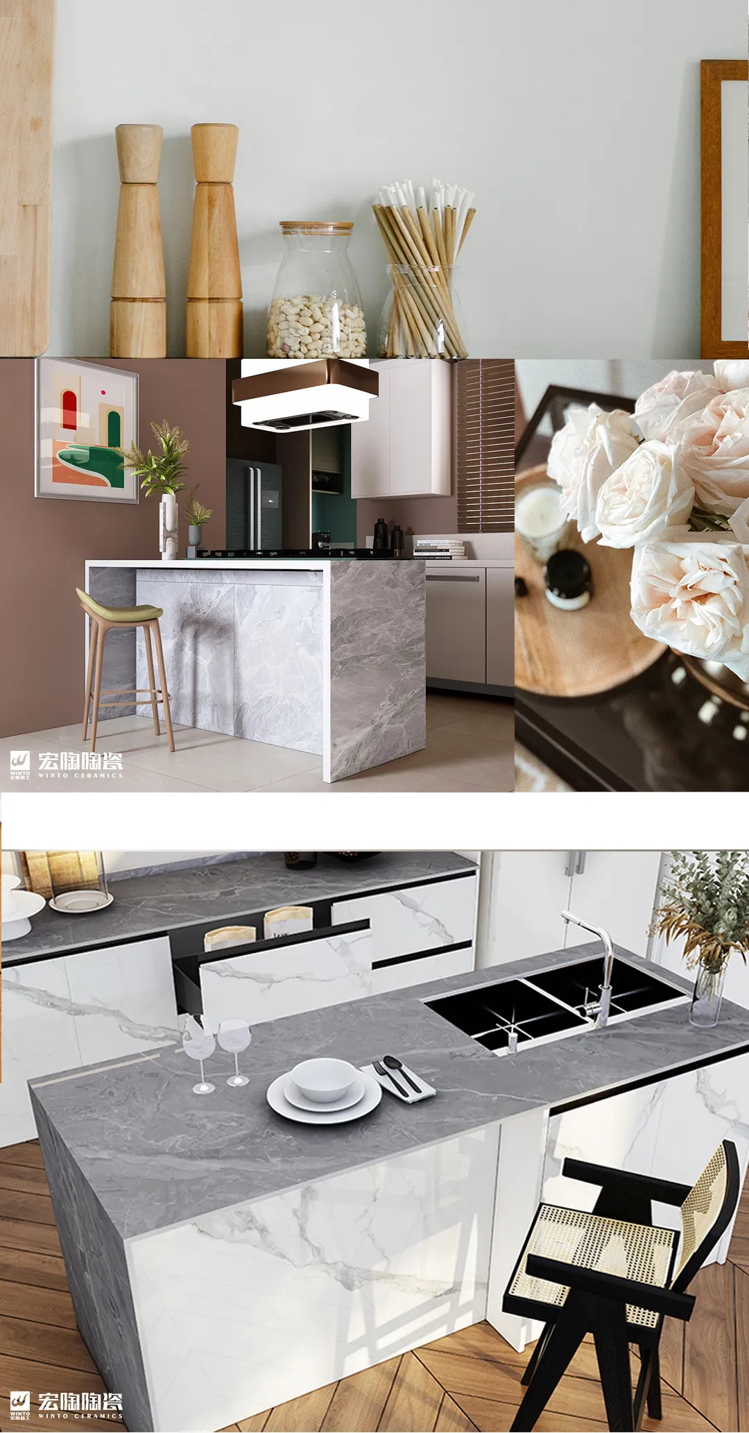  伟德BETVLCTOR1946始于英国卡索灰 15-TG2680F010瓷砖地砖装修效果图