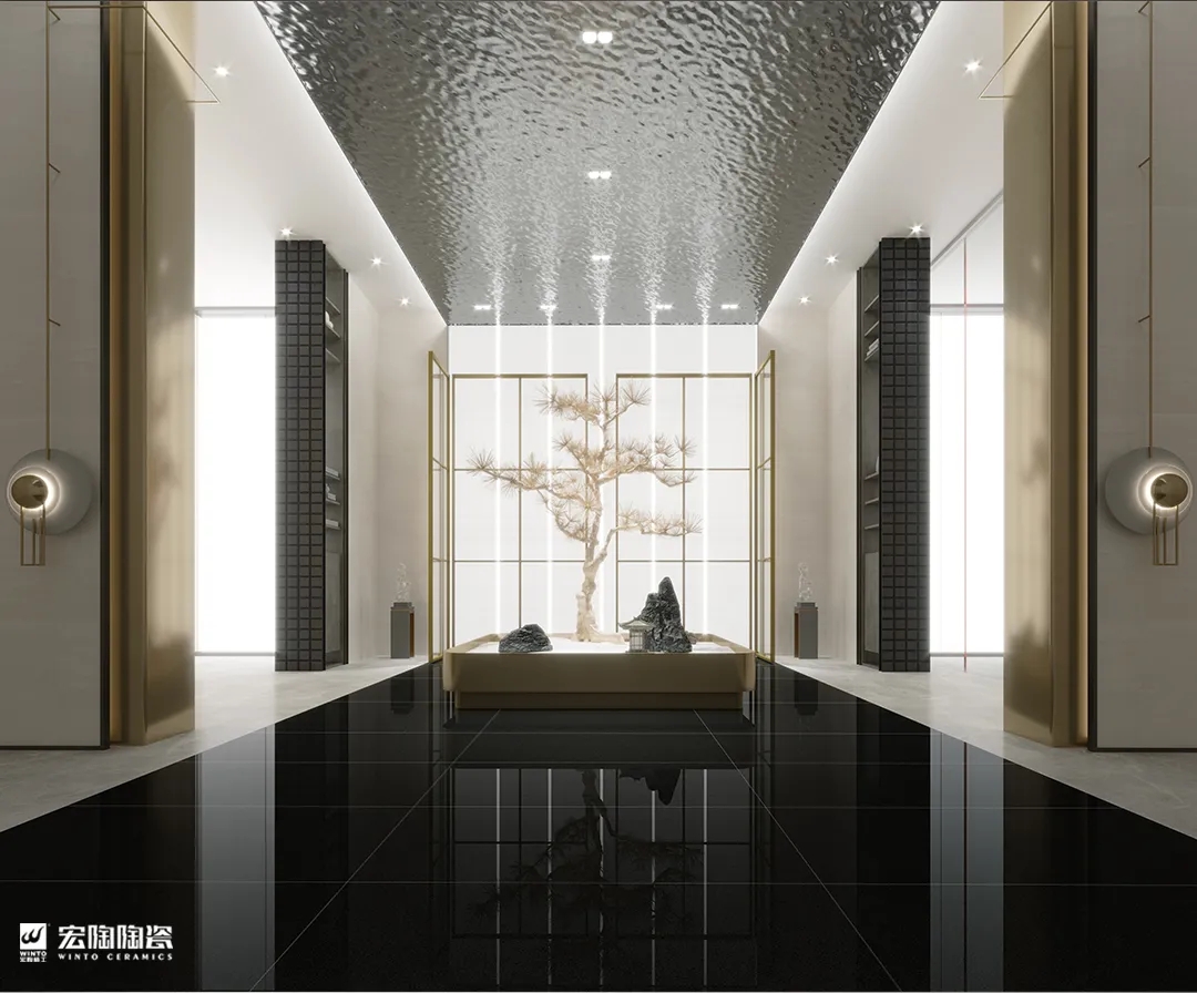 伟德BETVLCTOR1946始于英国TPG26235欧亚灰600x1200mm瓷砖地砖装修效果图