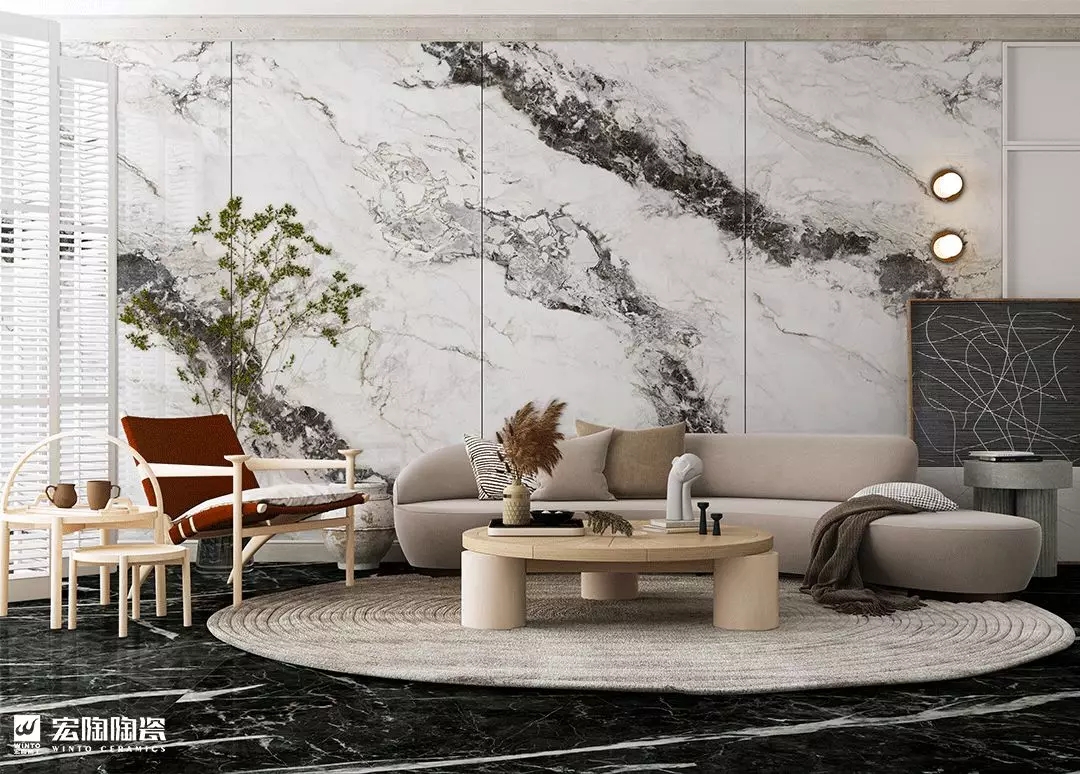 伟德BETVLCTOR1946始于英国9-TPG2712A023ABC高山流水1200×2700×9mm瓷砖地砖装修效果图