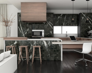  伟德BETVLCTOR1946始于英国沙罗黑岩板装修效果图