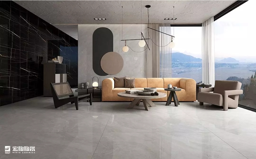 伟德BETVLCTOR1946始于英国750x1500mm质感系列陶瓷大板效果图