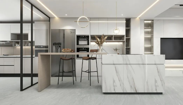 伟德BETVLCTOR1946始于英国质感砖餐厅展示效果图