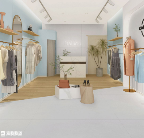 伟德BETVLCTOR1946始于英国陶瓷质感砖苍黛蓝效果图