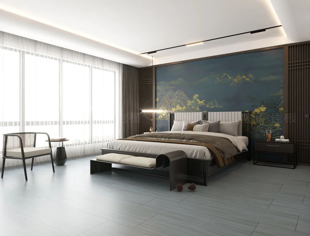 伟德BETVLCTOR1946始于英国质感砖卧室效果图