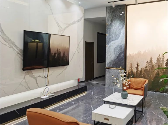 伟德BETVLCTOR1946始于英国地砖现代简约风客厅装修效果图