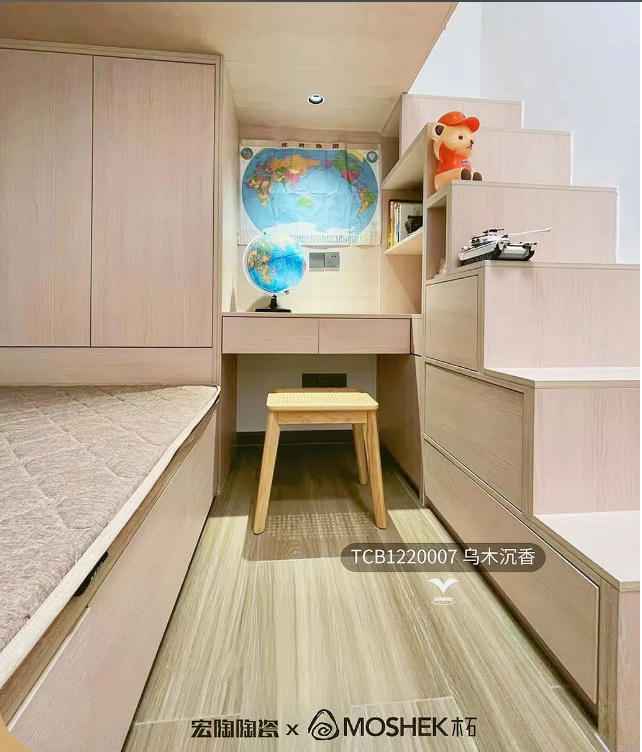 伟德BETVLCTOR1946始于英国质感砖榻榻米效果图