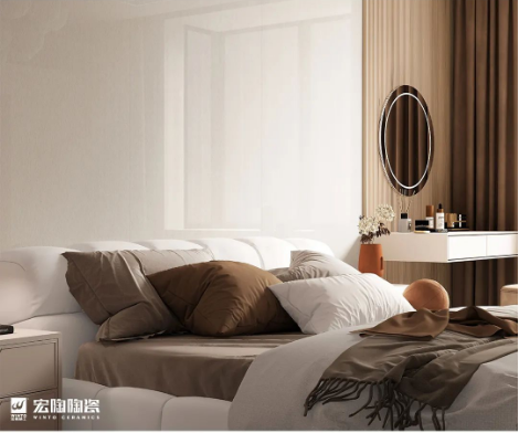 伟德BETVLCTOR1946始于英国菁系列质感砖卧室效果图